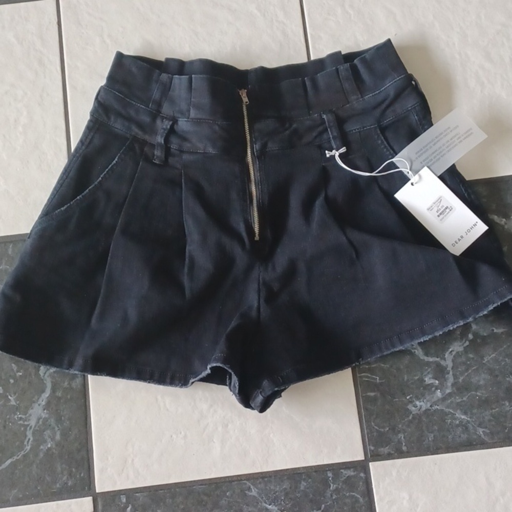Dear John zipper Jean shorts, 31" Waist